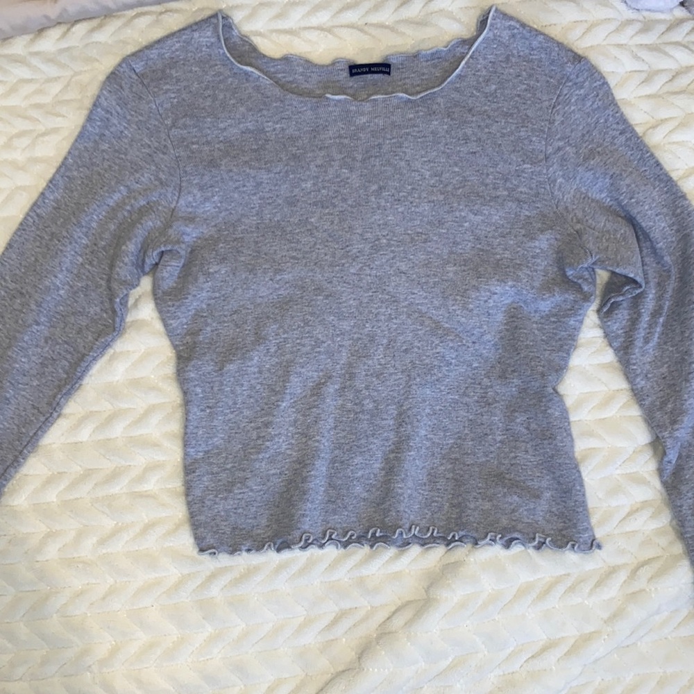Gray long sleeve